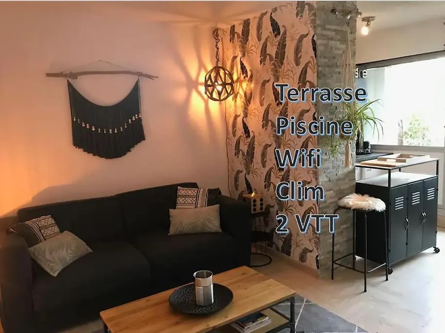Studio Climatise, Super Deco, Piscine, Avec 2 Vtt Mandelieu-la-Napoule
